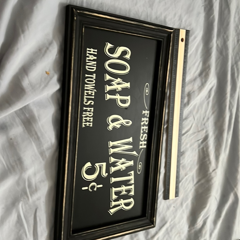Soap & Water Picture